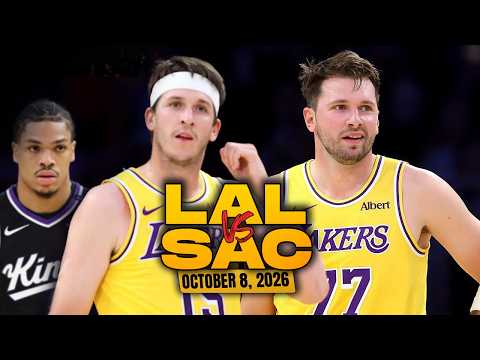 Los Angeles Lakers vs Sacramento Kings Full Game Highlights | Oct 8, 2026 | FreeDawkins