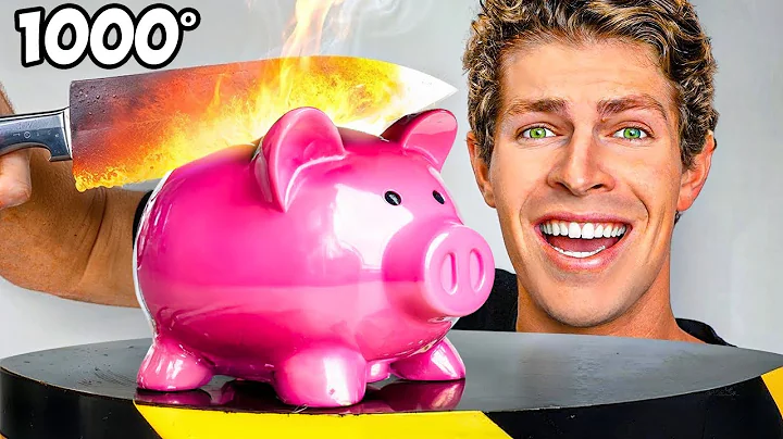 Destroy The Unbreakable Piggy Bank, Win $1,000!