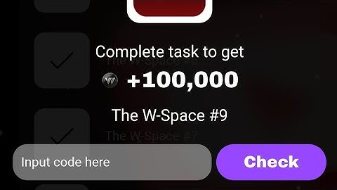 W Coin Episode 9 YouTube Video Task | W Coin All YouTube Video Task  |  W Coin Video code Task