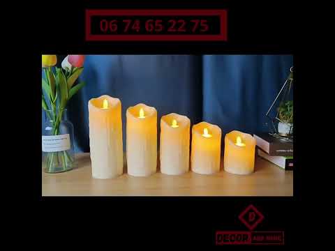 5 شمعات إلكترونية 