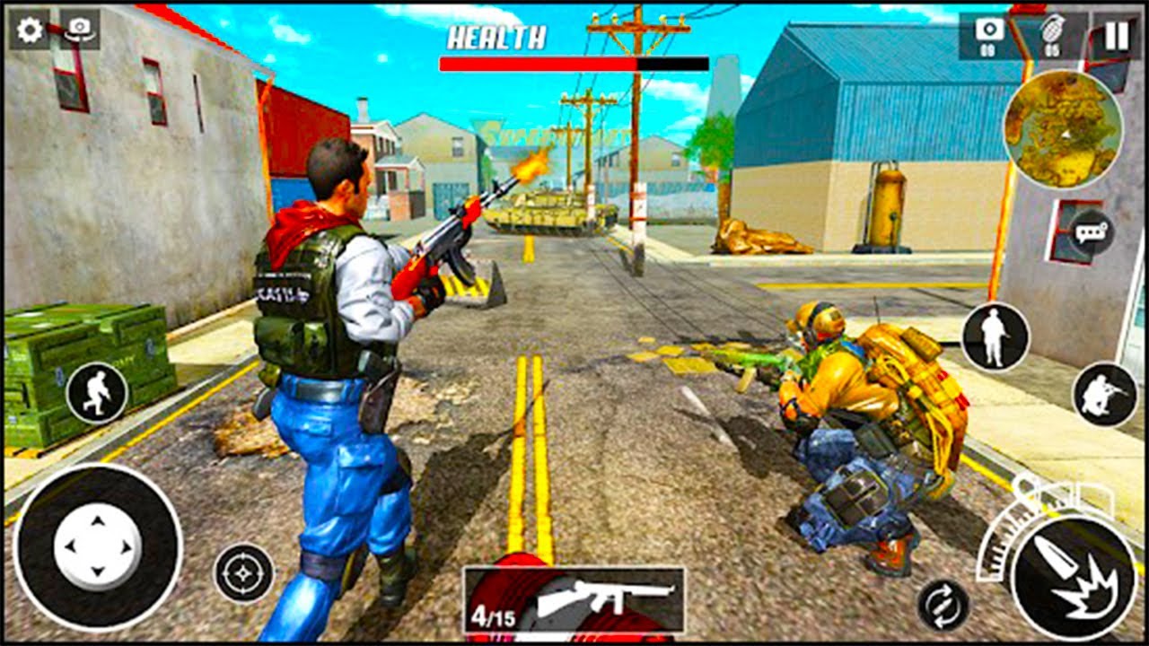 Real FPS Gun Strike : Commando Shooting Games - Android GamePlay - Shooting Games Android #6