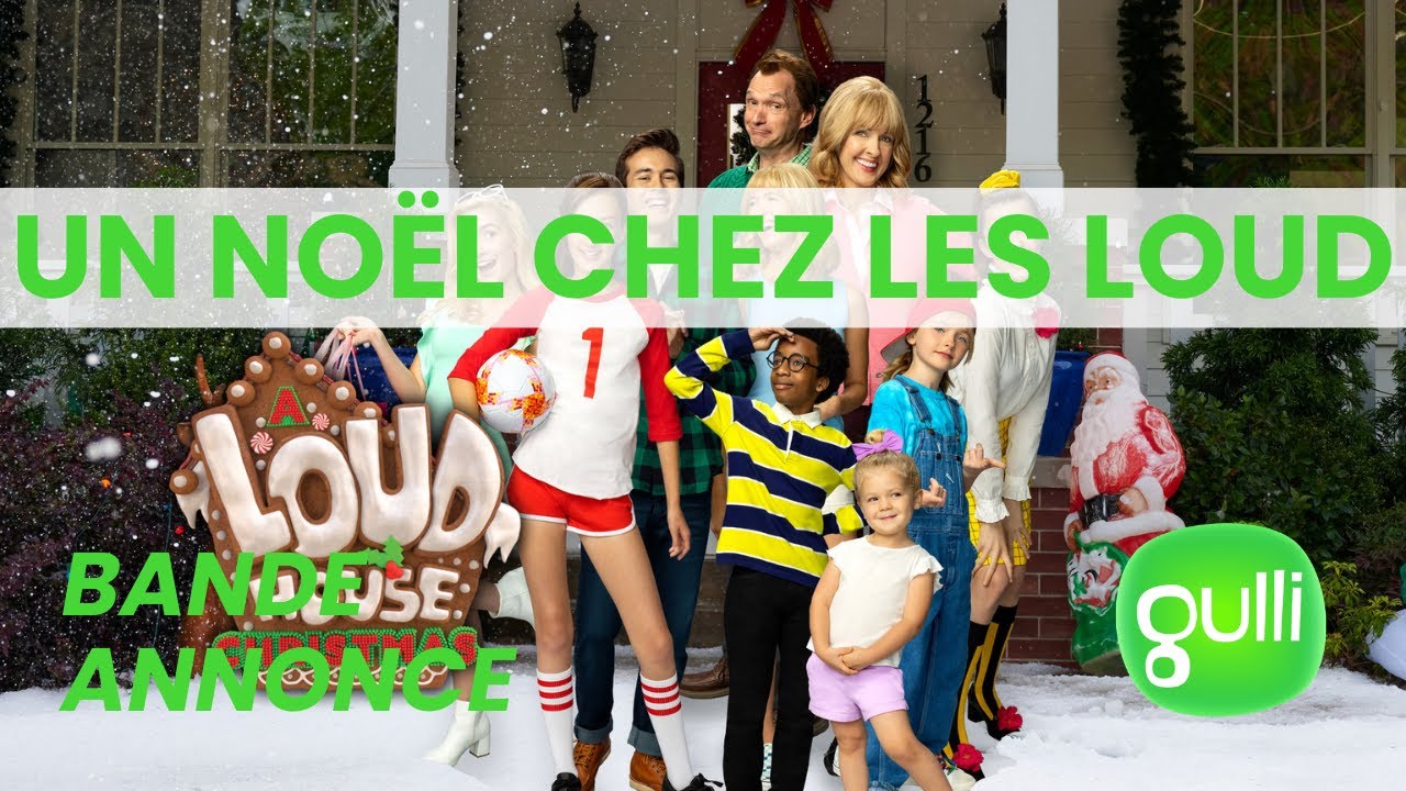 bande annonce Un Noël chez les Loud sur Gulli - YouTube