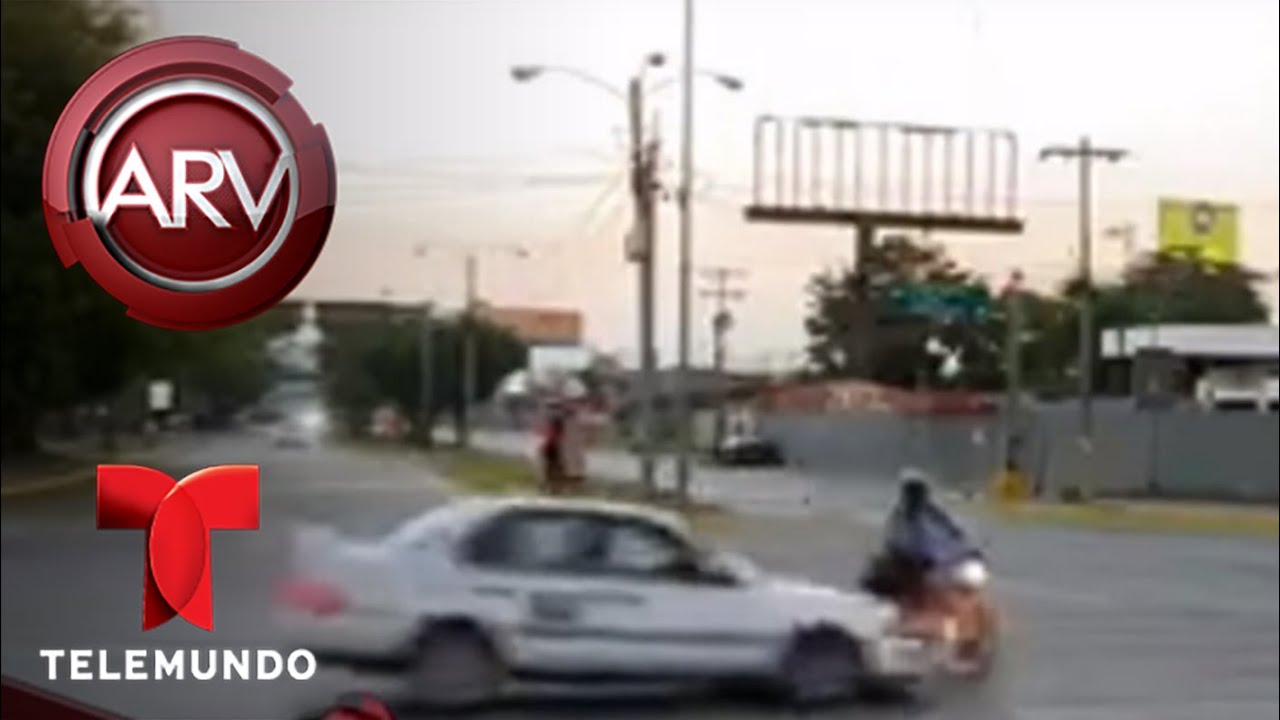 Taxista atropella a motociclista y se da a la fuga | Al Rojo Vivo ...