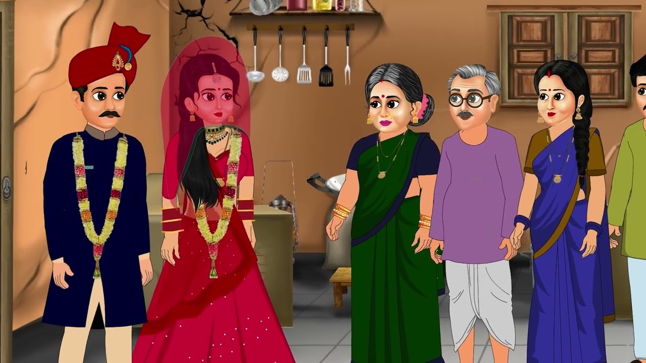 ग़रीब दिखने वाला अंडरग्राउंड करोड़पति ससुराल ।Cartoon videos | Mixed chacha storyl