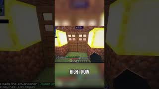 Player Secures Minecraft Spawn Point Near Water #shorts