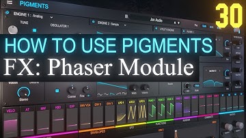 Phaser Module Module PART 30 | Arturia Pigments 3.5 Tutorial