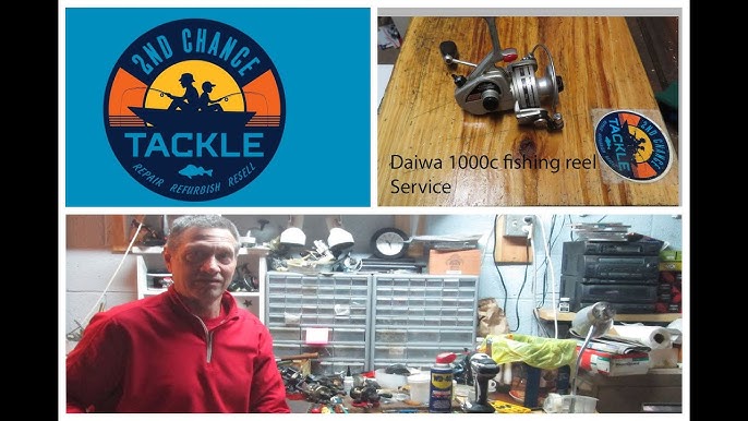 Daiwa 4000c fishing reel service and repair 