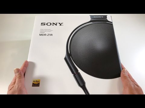 Unboxing: Sony MDR-Z1R Signature Series Headphone