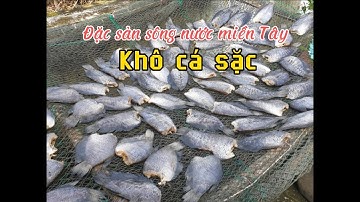 Đặc  sản  sông  nước  miền  Tây  khô  cá  sặc, cá  lóc