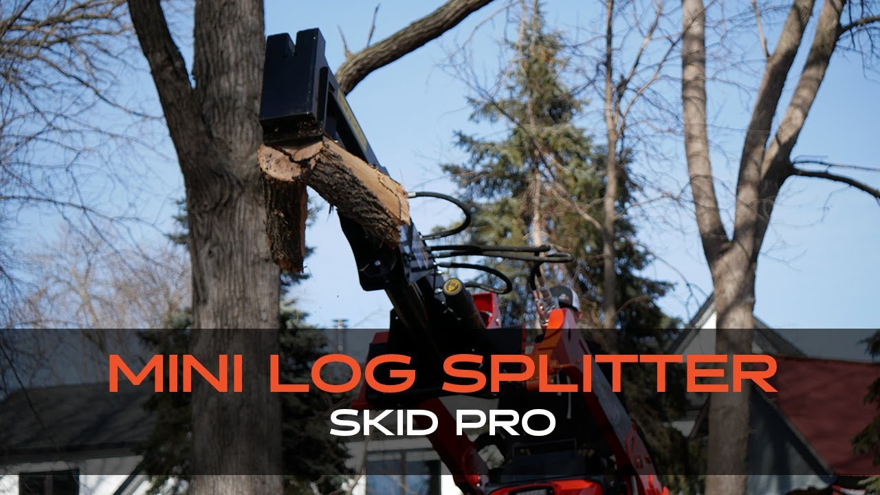 Skid Pro Mini Log Splitter – 20-Ton Power in a Compact Design!