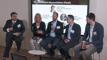 AdTech in Blockchain: It’s Working  - Efficiency in Reconciliation Panel