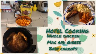 *NEW* Cooking A Whole Chicken In The Air Fryer//Instant Pot Macaroni and Cheese//Glazed Baby Carrots