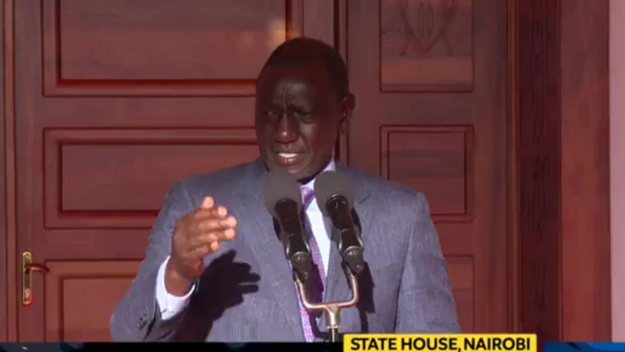 WATCH PRESIDENT RUTO MESSAGE TO RAILA AFTER RECEIVE DIALOGUE COMMITTEE ...