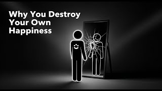 Why You Destroy Your Own Happiness (The Dark Psychology of Self-Sabotage)