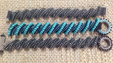 Flat Cellini Spiral Bracelet