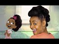 I COPIED A CARTOON’S HAIRSTYLE | Hair Love Short Film Reaction 4C Hair