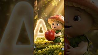 Magical ABC Adventure 🌿 Letter A | Cute Baby Finds Apple 🍎 | Kids Learning Video