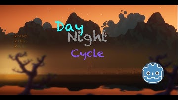 Day Night cycle implementation in Godot | Devlog #3