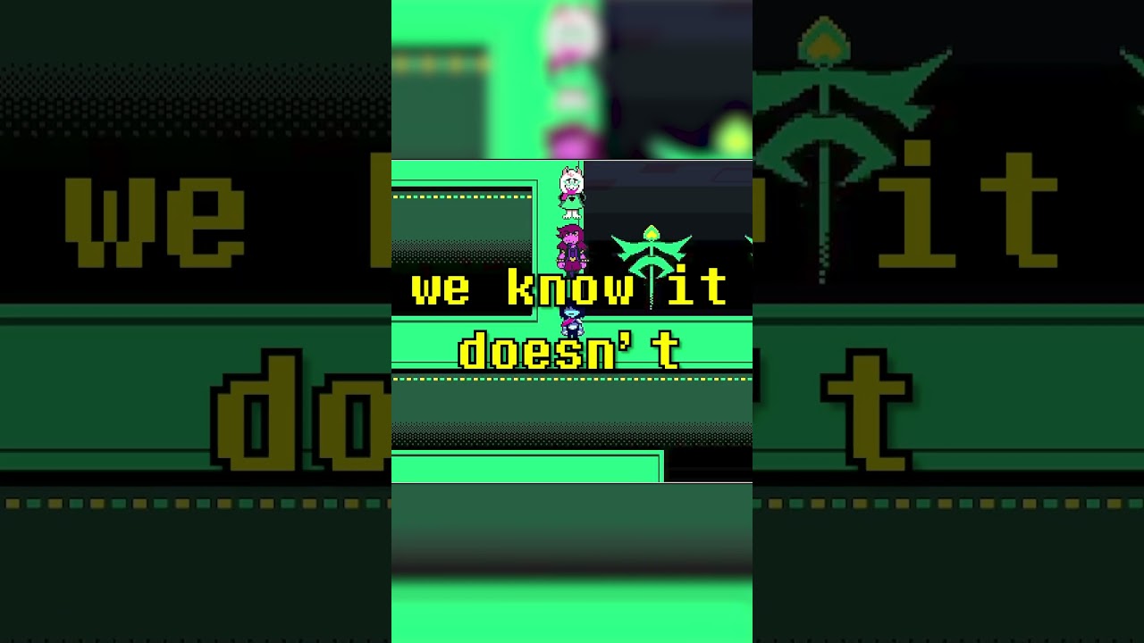 Deltarune has a Timeline Issue