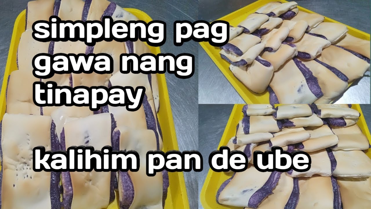 how to make Pan De Ube | pande ube Recipe | kalihim pan de ube MaStEr BakeR