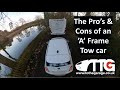 Towmaster 2 A frame Pro and Cons.  Rapido tows Abarth