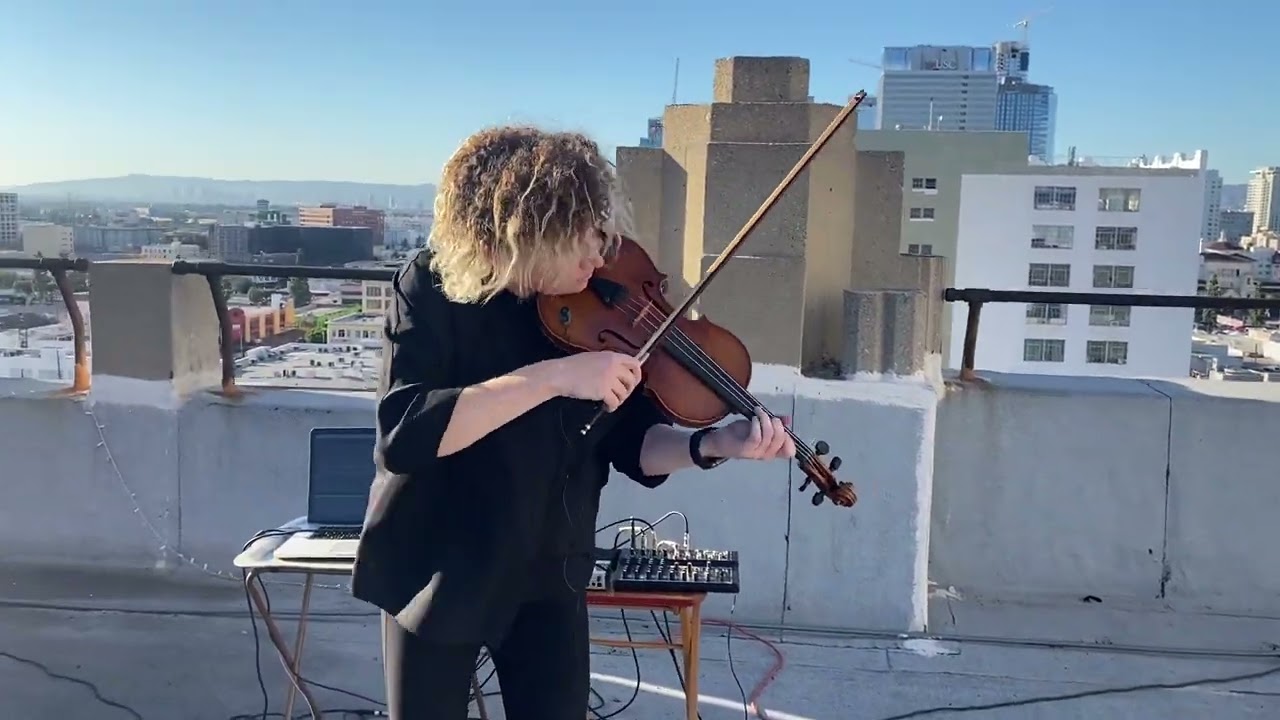 Elegy for the Pandemic--Bendix Building Rooftop-Emersion and Intrinsic Strings