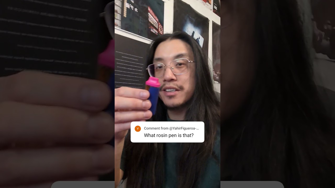 "What rosin pen is this?"