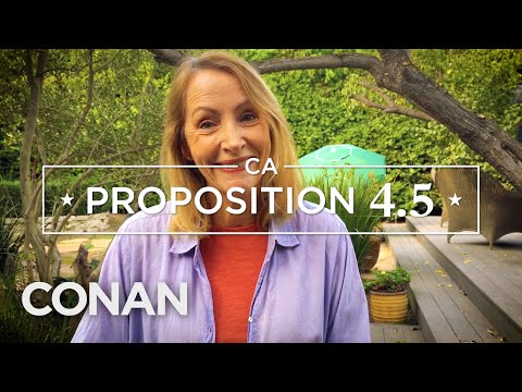 How Will You Vote On Prop 4.5? | CONAN on TBS
