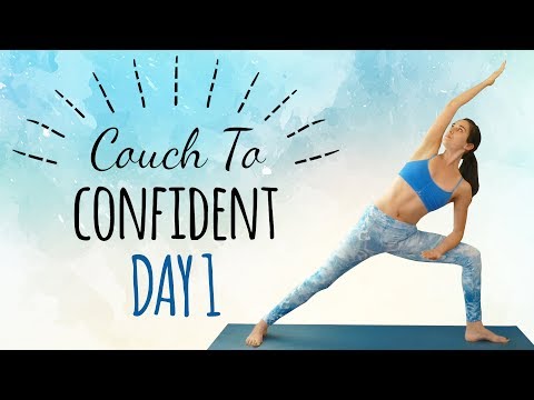 From Couch to Confident in 14 Days! Day 1: Core Strength & Belly Fat Yoga Class | Beginners Yoga