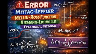 Error , Mittag-Leffler , Mellin-Ross Function and Riemann-Liouville Fractional integral