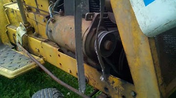 International Cub Cadet 127 Hydro Kohler K301 12hp Shredded Starter Generator Belt