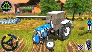 Tractor Farming Games Simulator Indian Tractor Driving Game Best Tractor Game Video Android Gameplay screenshot 5