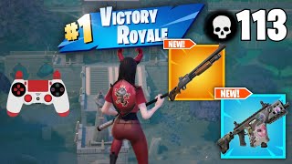 113 Elimination Solo vs Squads WINS Full Gameplay  Fortnite Chapter 5 Season 2