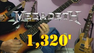 MEGADETH - 1,320' - FULL GUITAR COVER