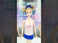 Barbie cheerleader dolls change New outfits  #shorts