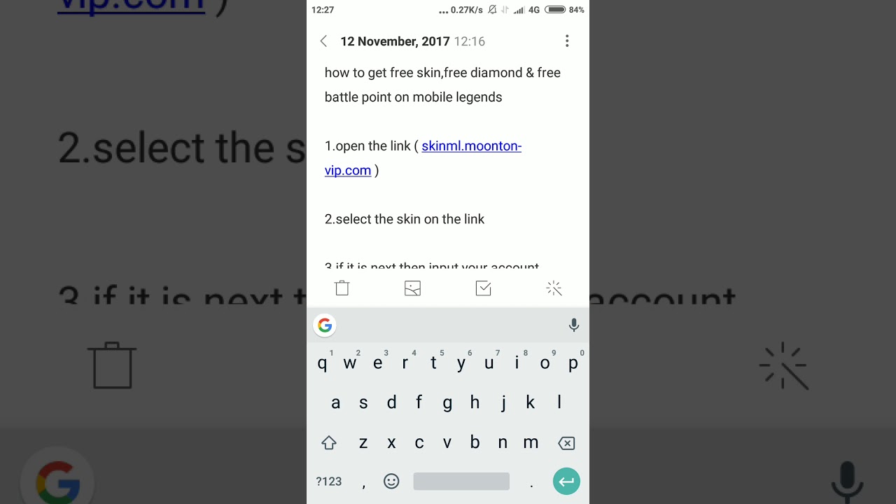 Free Skinfree Diamondfree Battle Point On Mobile Legends YouTube