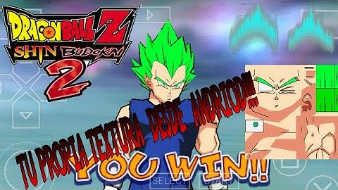 Crea Tus Propias Texturas De Dragón Ball Z Shin Budokai 2¡ANDROID!