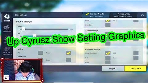 Cyrusz Gaming Show Setting Graphics | Rules of Survival