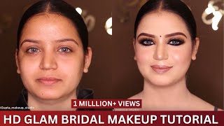 How to do GLOSSY BRIDAL makeup by @Sakshi Gupta Makeup Studio & Academy in simple steps screenshot 3