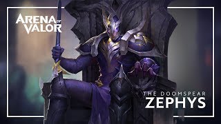 Zephys Hero Spotlight Gameplay - Arena Of Valor