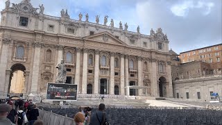 Saint Peters Square ​⁠in Vatican City