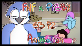 FNF X PIBBY (S3 P2) MORDECAI ~Friday Night Funkin~ [ANIMATION]