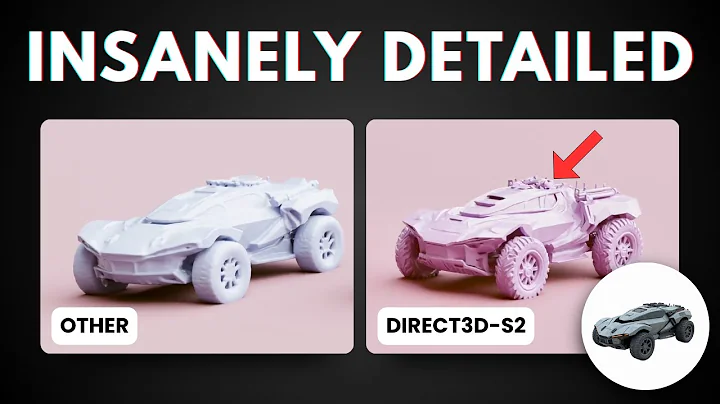 How to Convert a Picture into DETAILED 3D Model - Direct3D-S2 on Web Browser