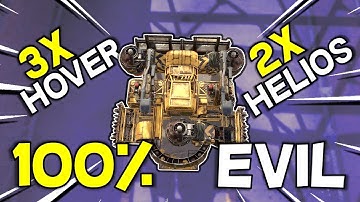 Three Hover Tiny Helios -- Crossout