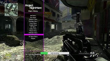 FREE  MODDED CALL OF DUTY MW2  PS3 LOBBY! #BO2 #PS3