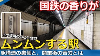 【前編】東京駅から2駅4分の国鉄洞窟の裏側に迫ります! @JR総武快速線馬喰町駅ほか