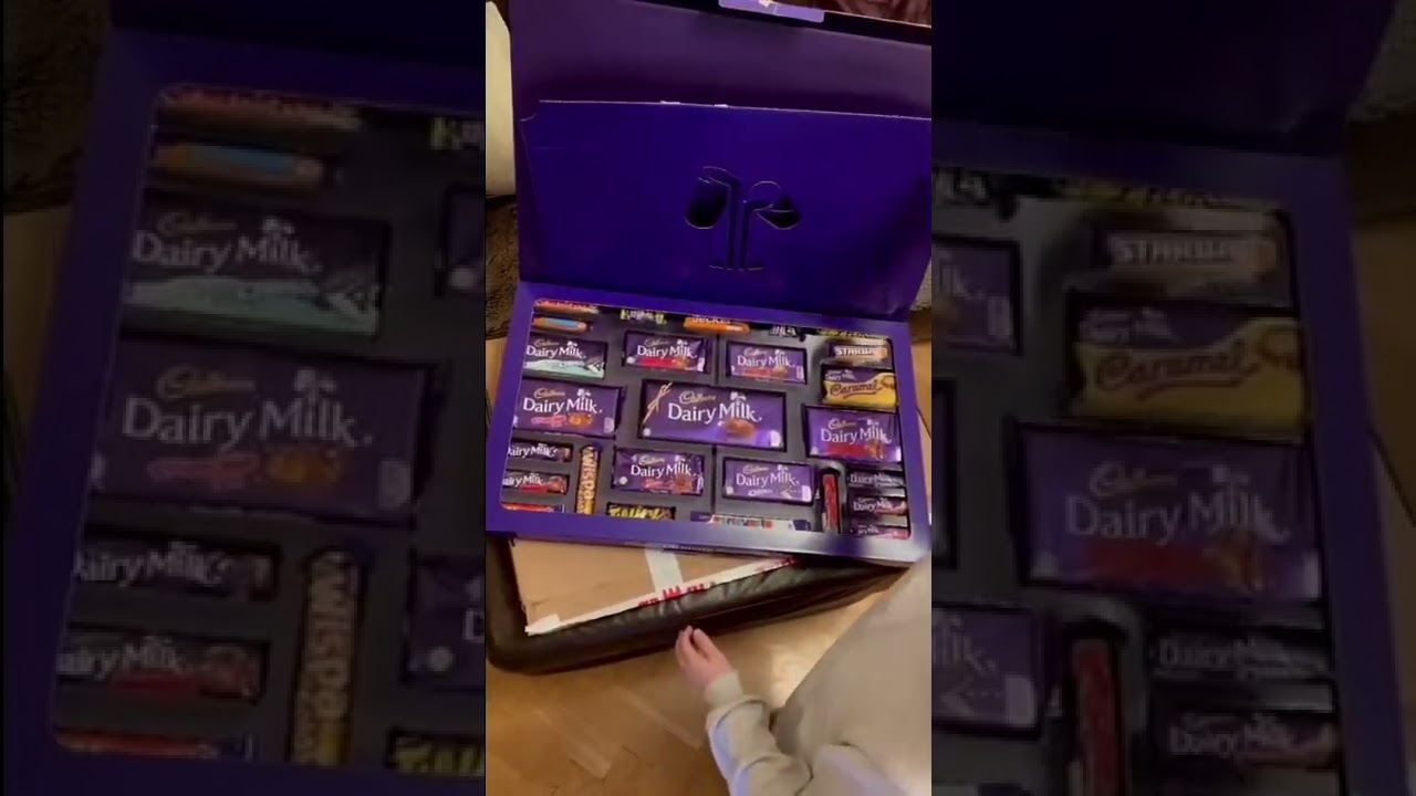Cadbury Dairy Milk unlimited selection box unboxing 
