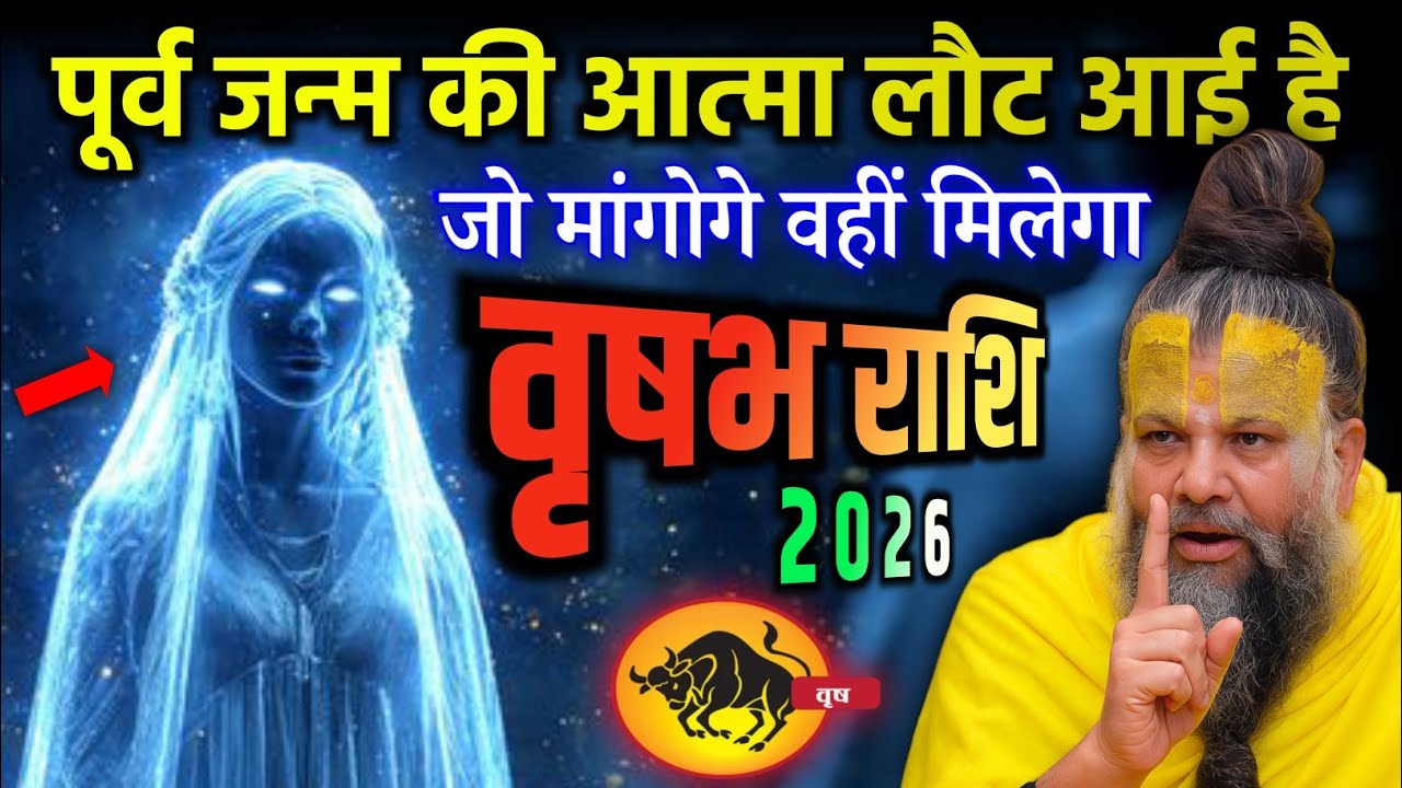 Brishabh Rashi 2026 एक आत्मा तुमसे मिलना चाहती है… क्यों? Vrishabh rashi