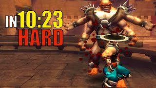 Mortal Kombat Shaolin Monks - Kung Lao | IN 10:23 Hard (PS2) [TAS]