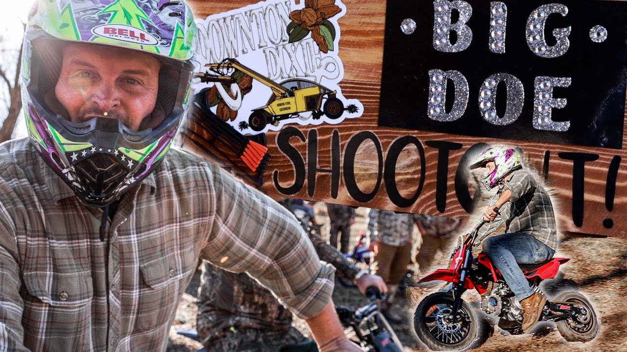 Big Doe Contest & Dirt Bike Racing! YouTube